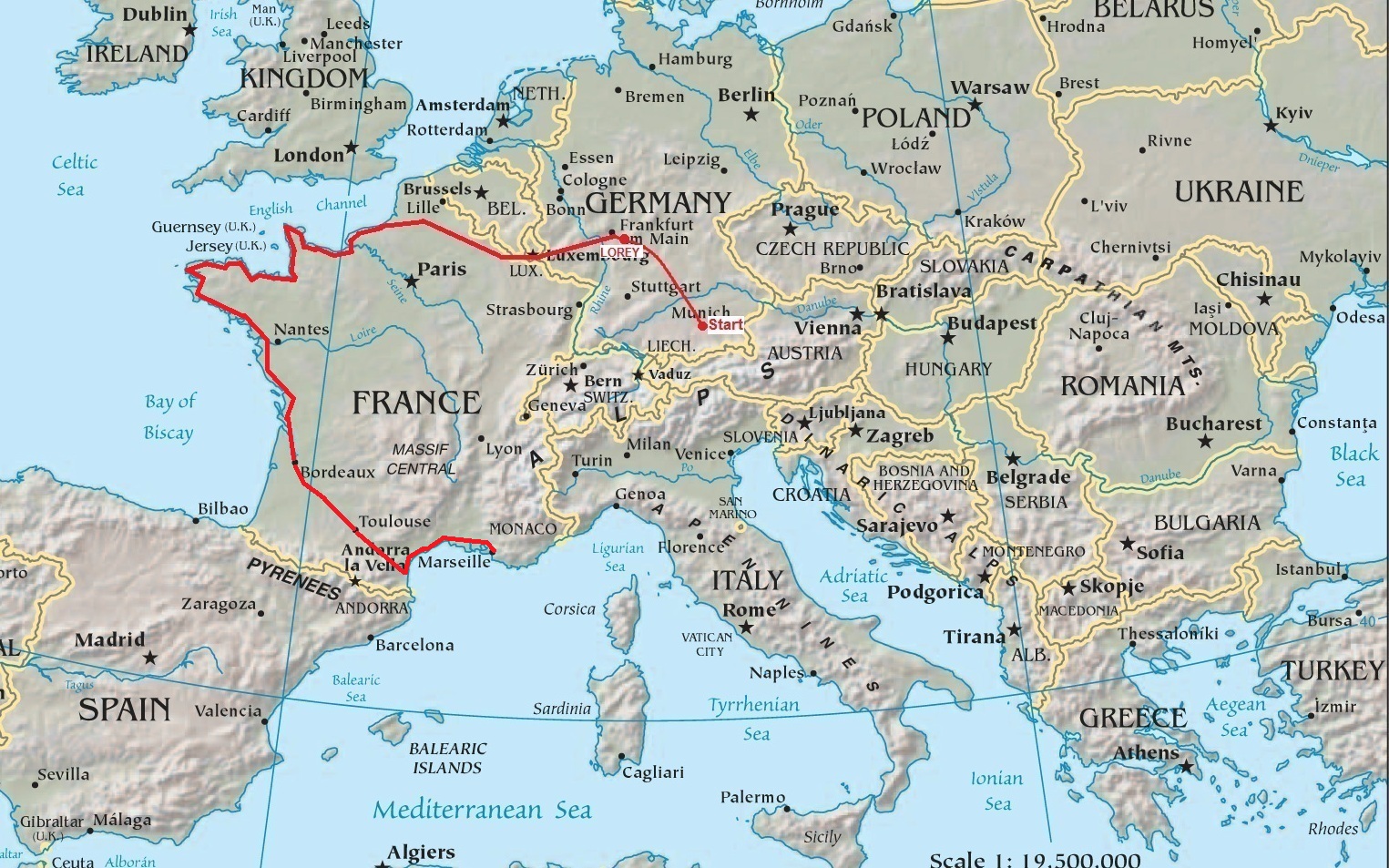 Berlingo Karte