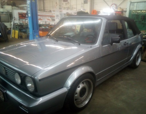 Golf 1 Cabrio Elektro Lorey
