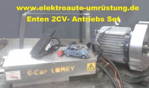 Elektro Enten Antriebsset von Lorey